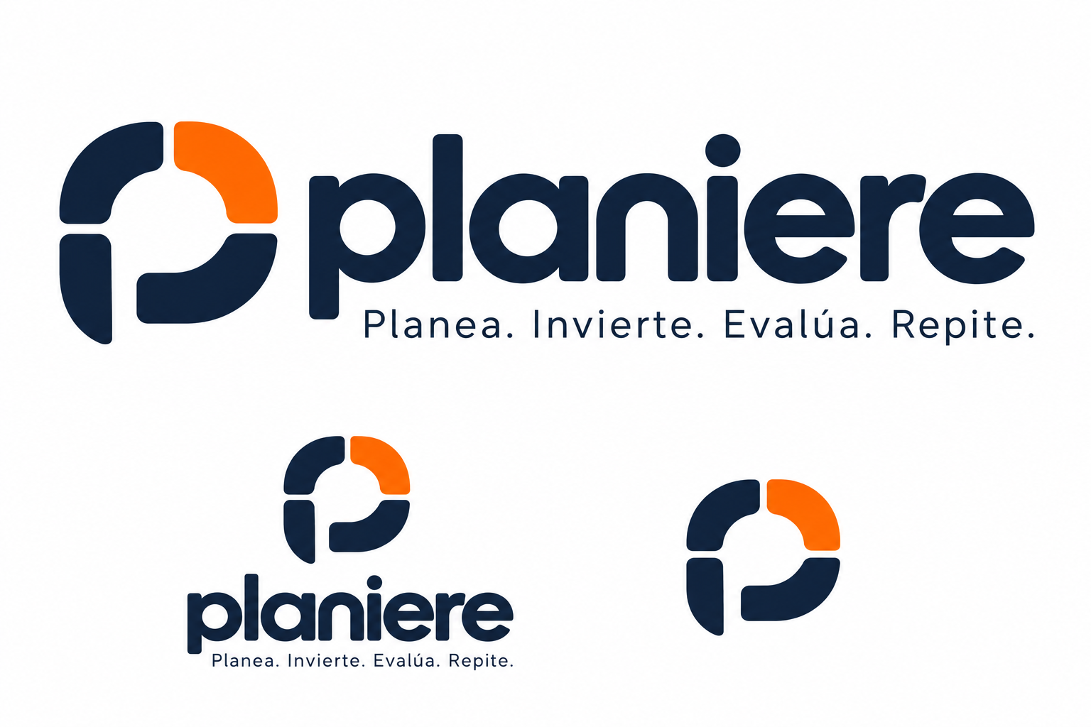 Planiere · Planea. Invierte. Evalúa. Repite.